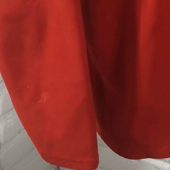 The North Face TKA100 Men's Size Large Red 1/4 Zip Fleece Sweat Shirt - Picture 12 of 12